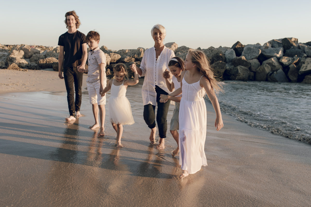 Perth Generation photography | Beautiful Sunset family shoot at the beach