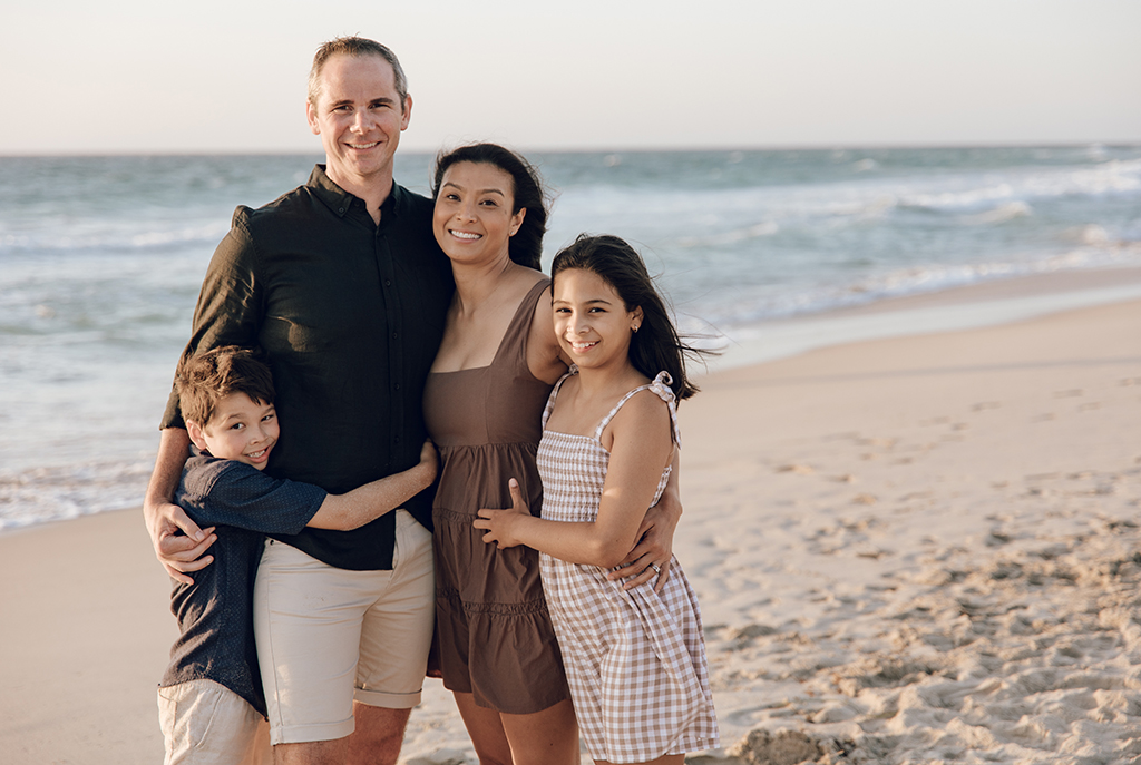 Perth family photography | Gorgeous Trigg Sunset Beach Family photoshoot